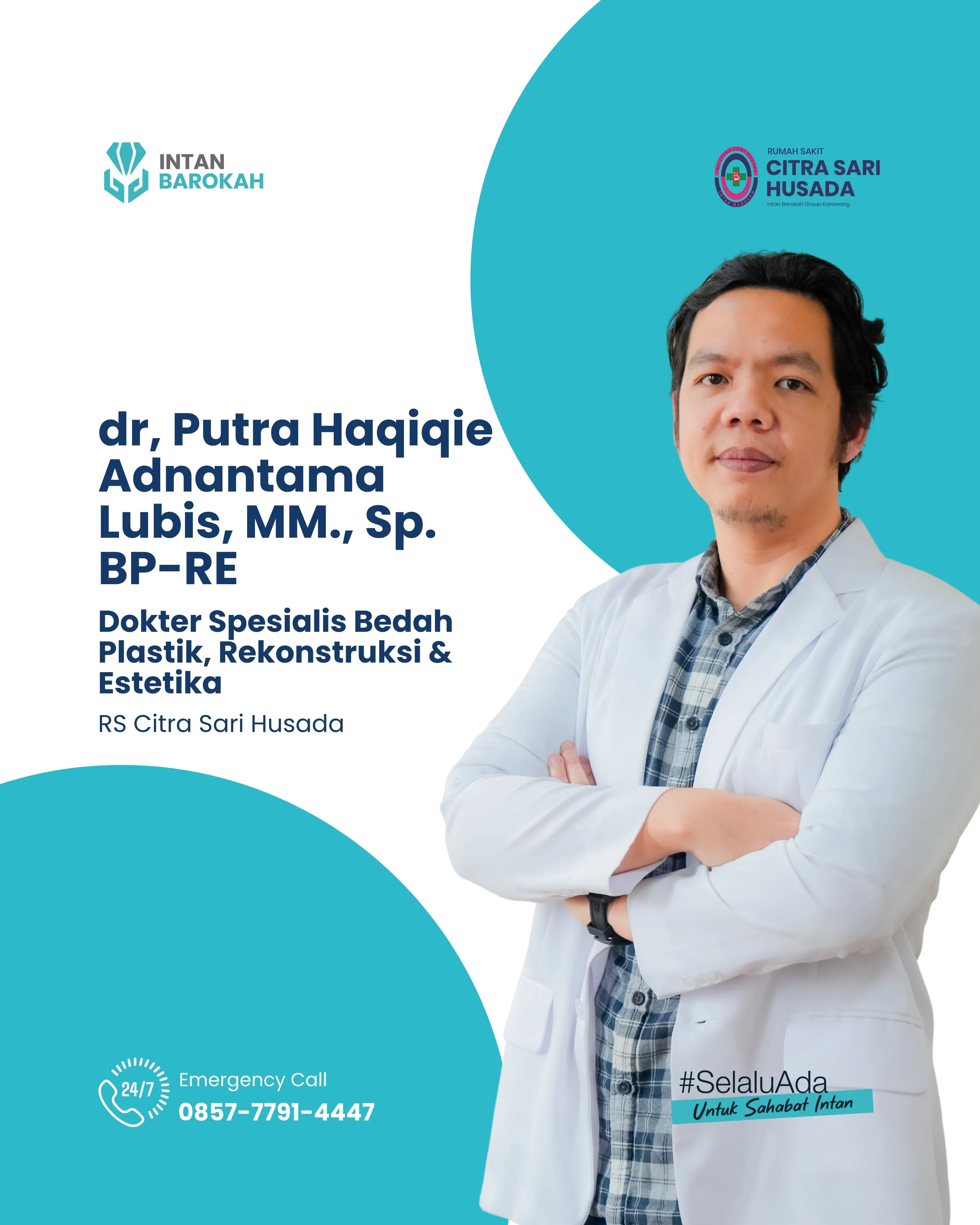 dr. Putra Haqiqie Adnantama Lubis, MM., Sp.BP-RE
