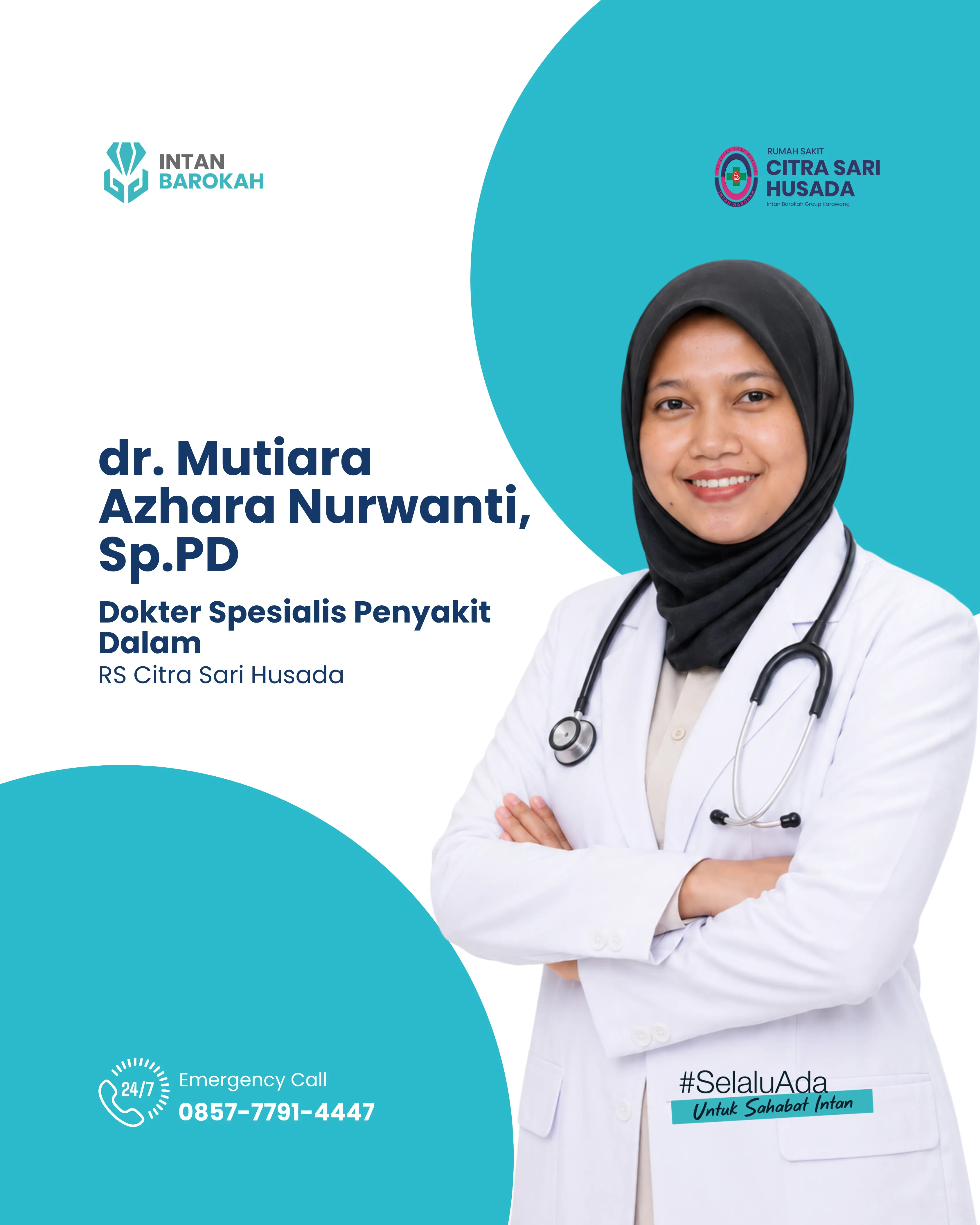 dr. Mutiara Azhara Nurwanti, Sp.PD