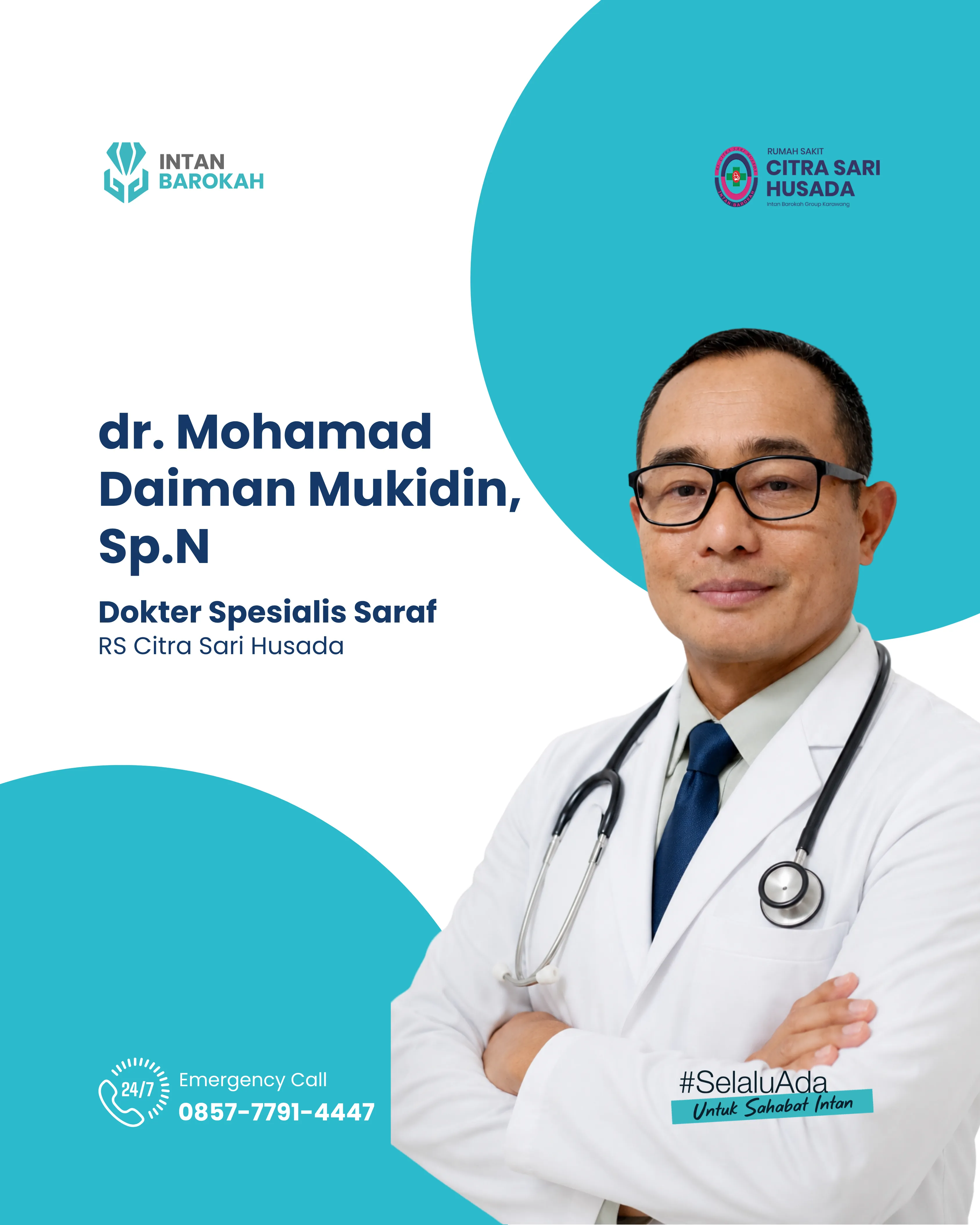 dr. Mohamad Daiman Mukidin, Sp.N