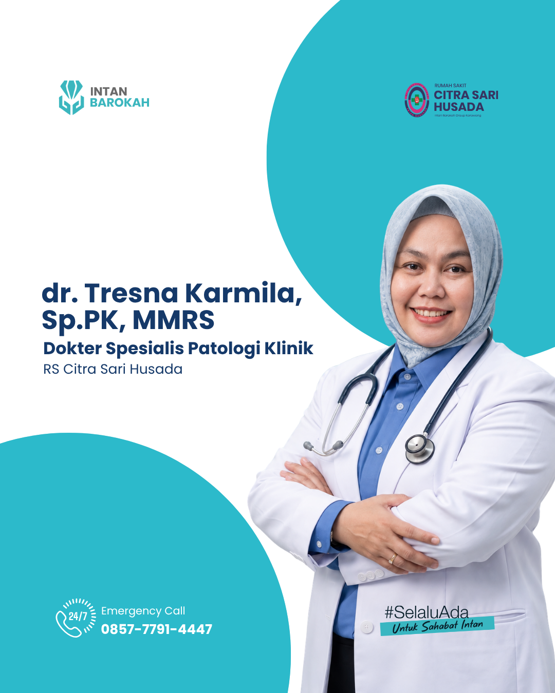 dr. Tresna Karmila, Sp.PK, MMRS